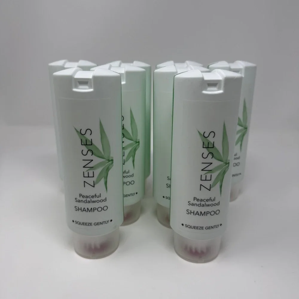 Zenses SHAMPOO Hotel Peaceful Sandalwood Scent 12.17 oz in Each Lot Of 8
